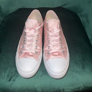 PINK Satin Chuck Taylor All Star